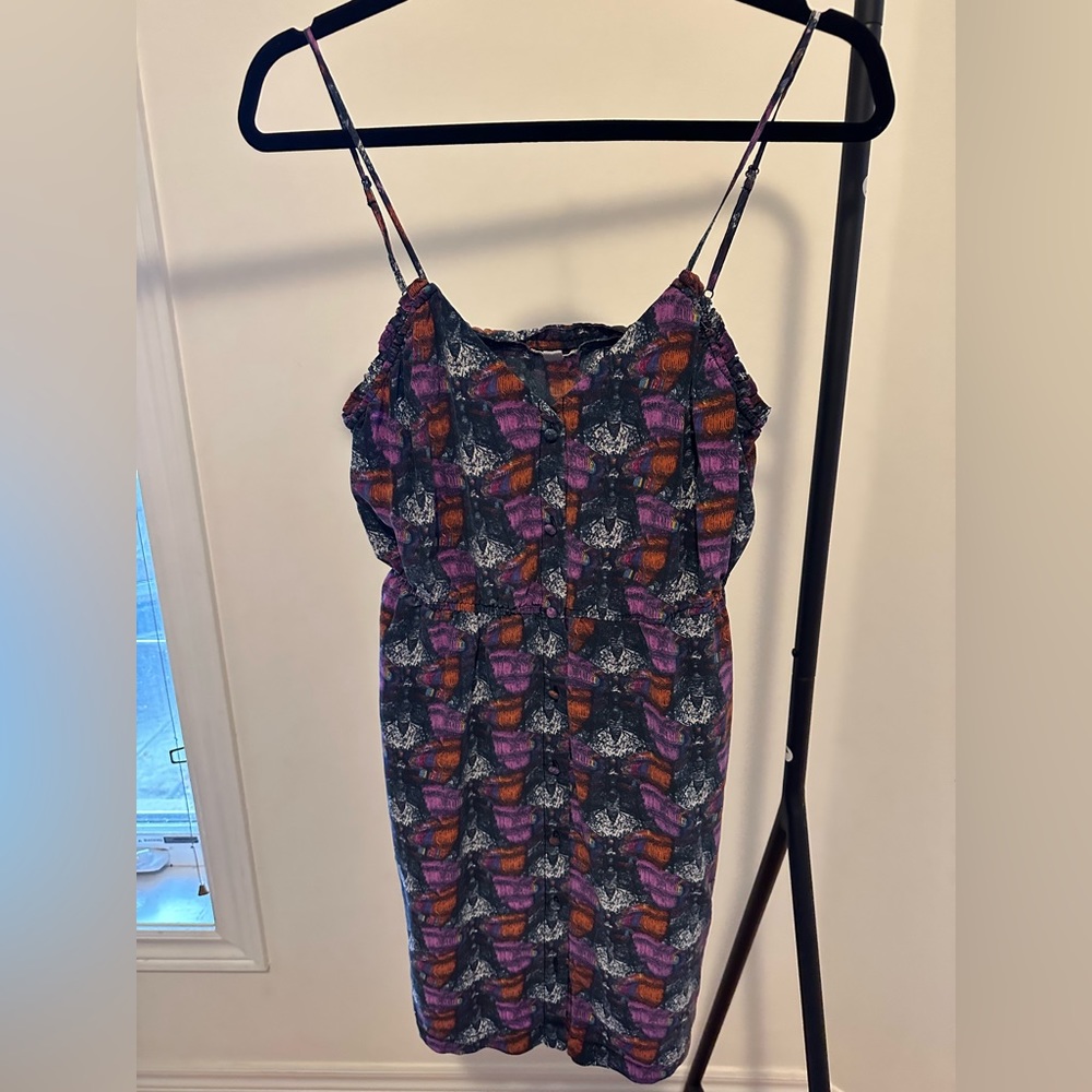 Urban Outfitters Button Down Patterned Dress